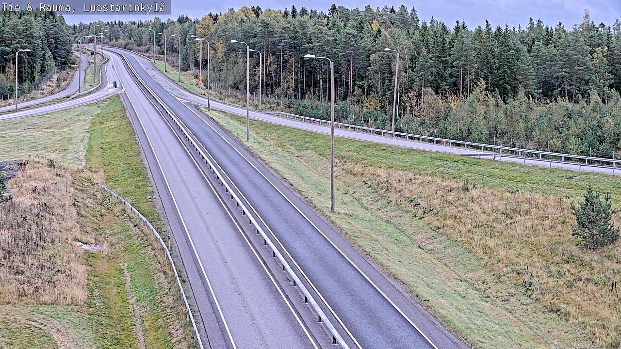 Kelikamerat Kuva Tie 8 Rauma, Luostarinkylä, Rauma, Satakunta