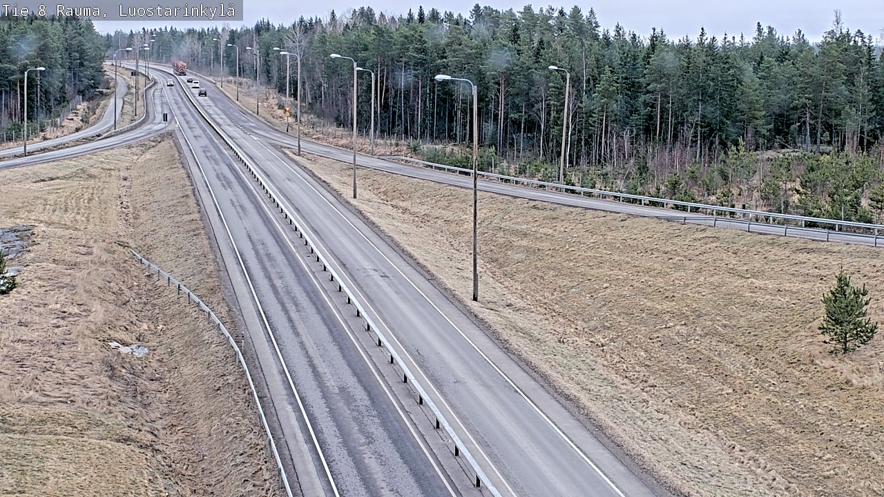 Weather Camera Image Road 8 Rauma, Luostarinkylä, Rauma, Satakunta