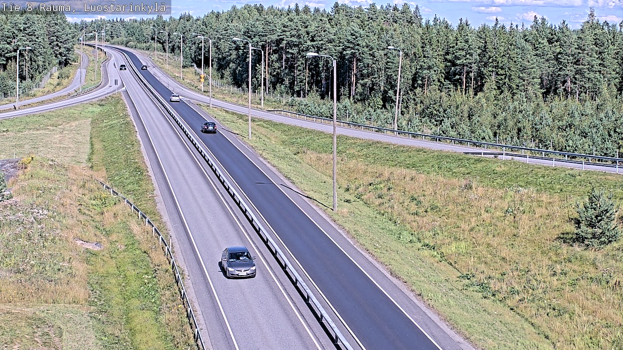 Kelikamerat Kuva Tie 8 Rauma, Luostarinkylä, Rauma, Satakunta