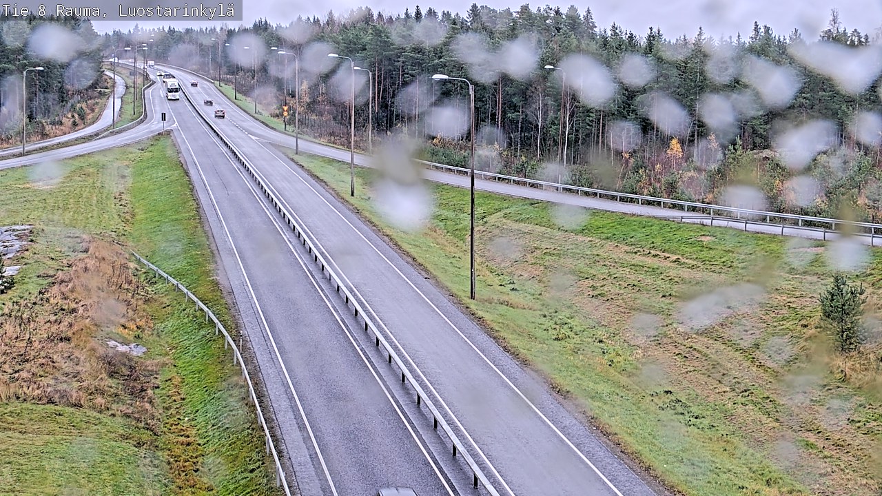 Kelikamerat Kuva Tie 8 Rauma, Luostarinkylä, Rauma, Satakunta