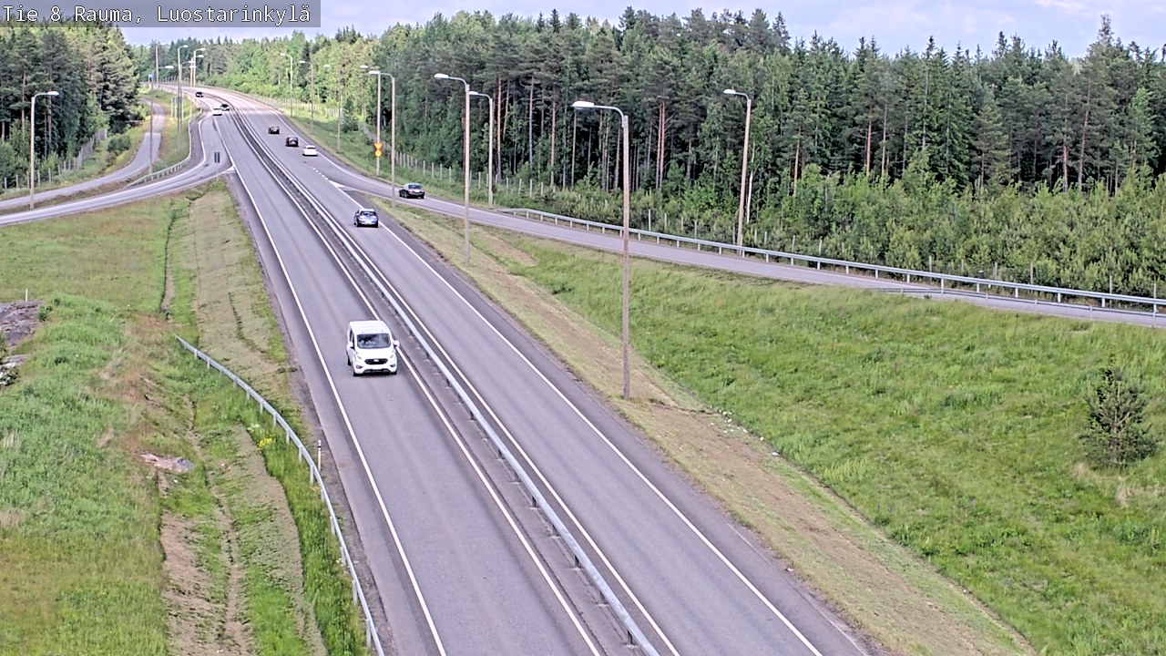 Kelikamerat Kuva Tie 8 Rauma, Luostarinkylä, Rauma, Satakunta