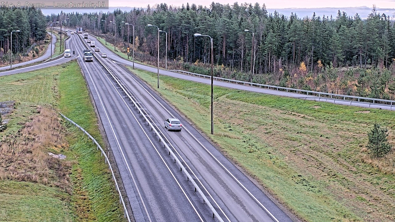 Kelikamerat Kuva Tie 8 Rauma, Luostarinkylä, Rauma, Satakunta