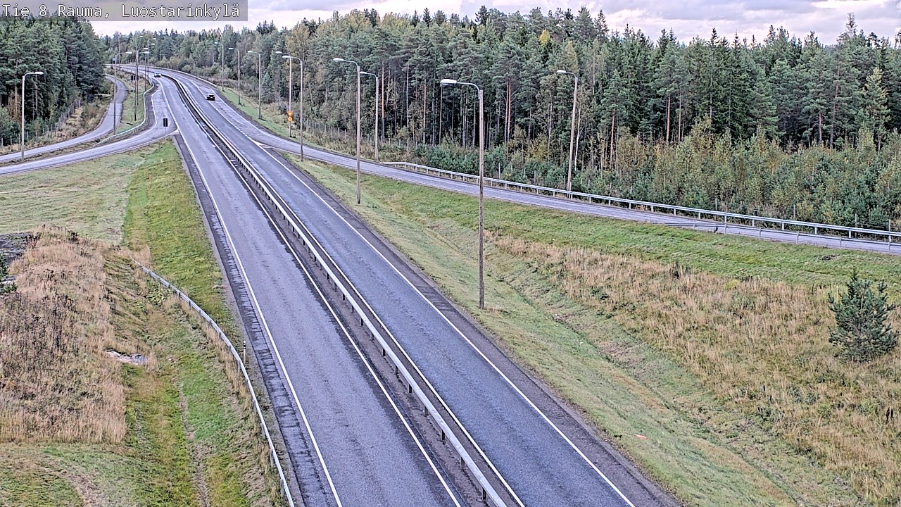 Weather Camera Image Road 8 Rauma, Luostarinkylä, Rauma, Satakunta