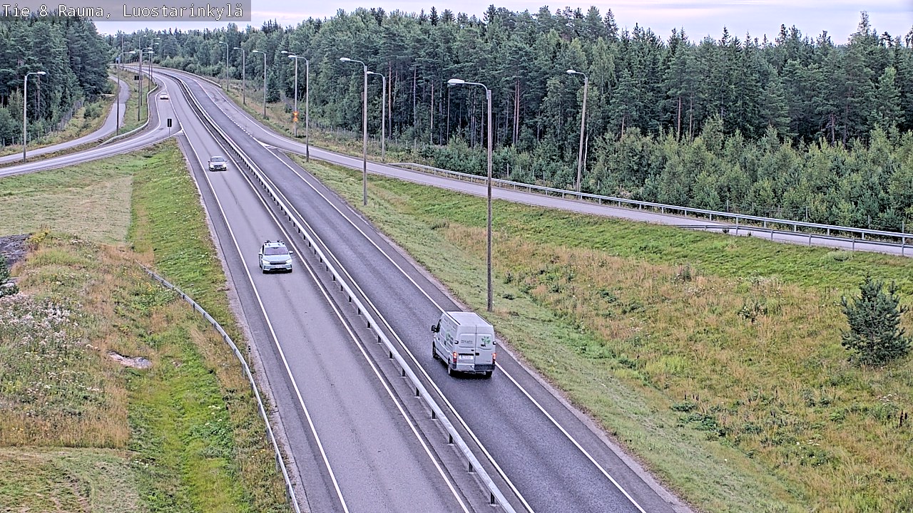 Weather Camera Image Road 8 Rauma, Luostarinkylä, Rauma, Satakunta