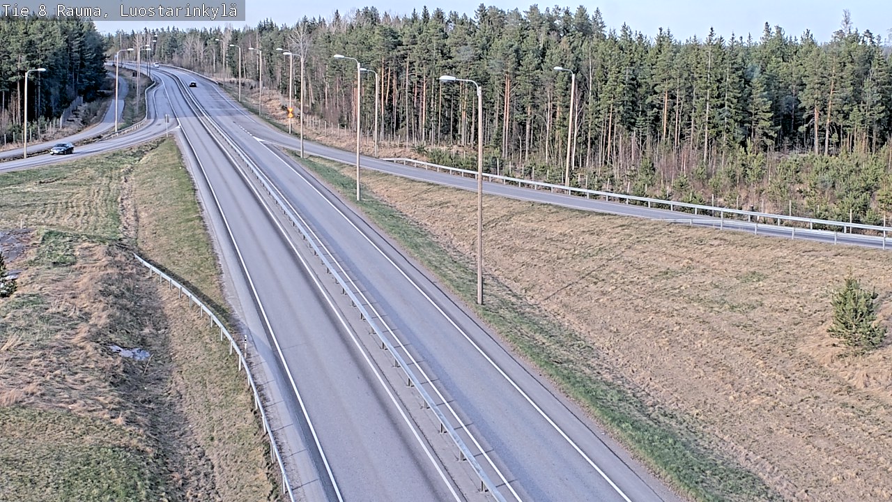 Weather Camera Image Road 8 Rauma, Luostarinkylä, Rauma, Satakunta