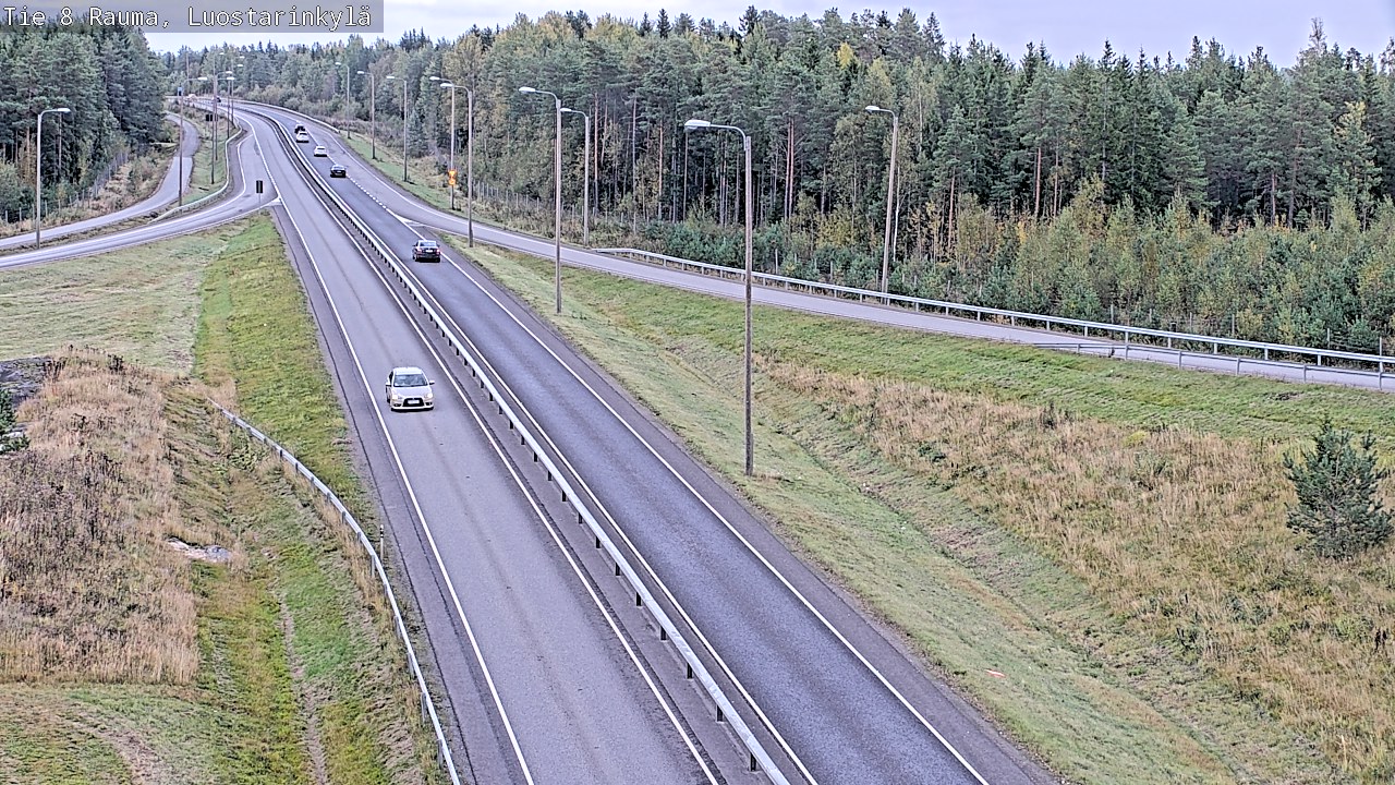 Kelikamerat Kuva Tie 8 Rauma, Luostarinkylä, Rauma, Satakunta