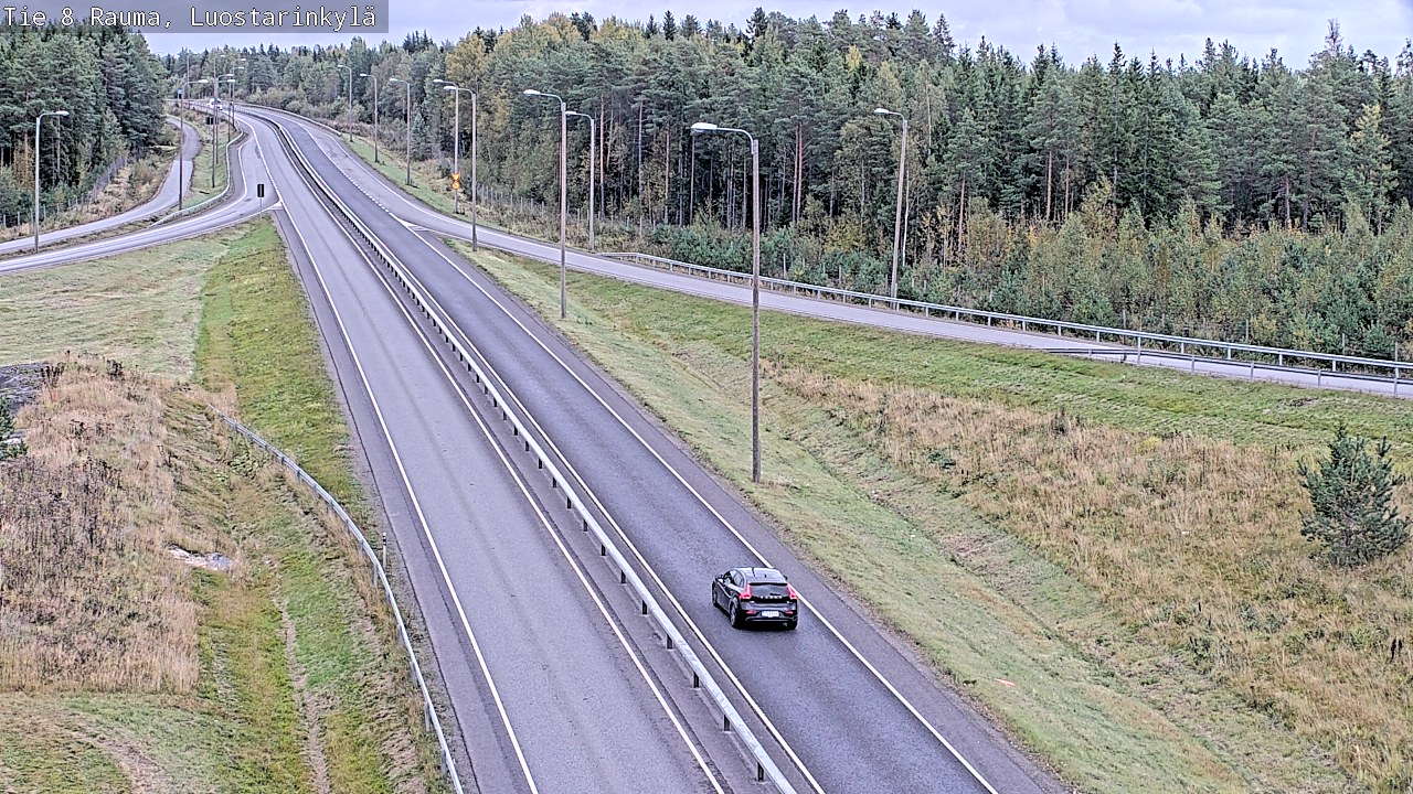 Kelikamerat Kuva Tie 8 Rauma, Luostarinkylä, Rauma, Satakunta