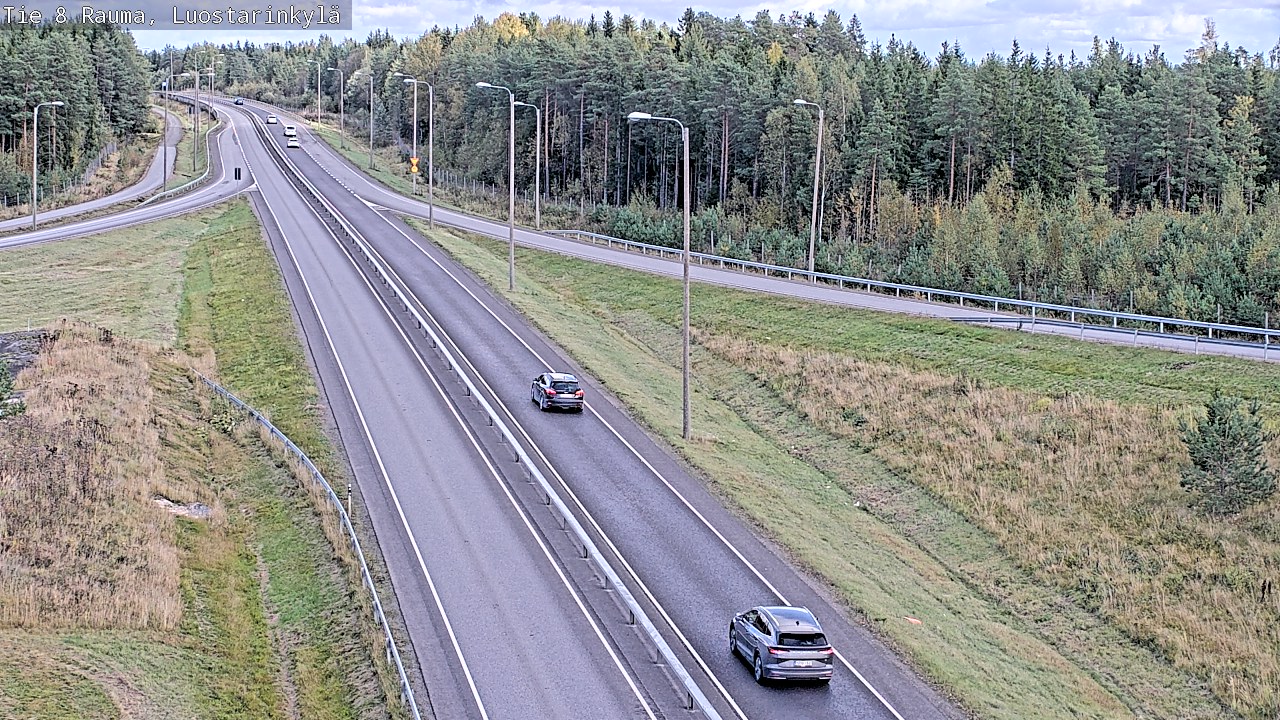 Weather Camera Image Road 8 Rauma, Luostarinkylä, Rauma, Satakunta
