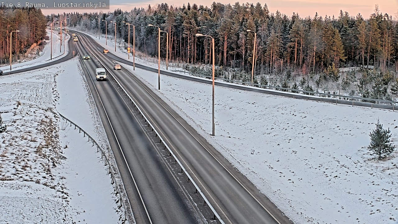 Kelikamerat Kuva Tie 8 Rauma, Luostarinkylä, Rauma, Satakunta