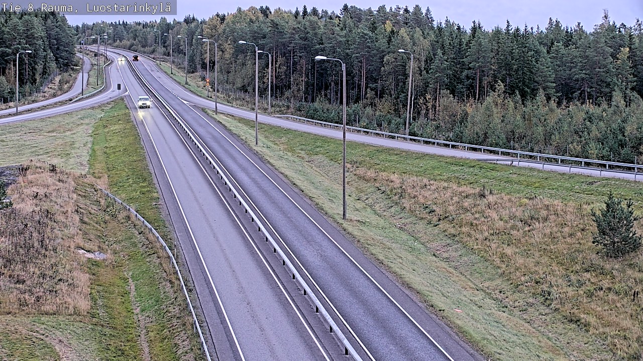 Kelikamerat Kuva Tie 8 Rauma, Luostarinkylä, Rauma, Satakunta