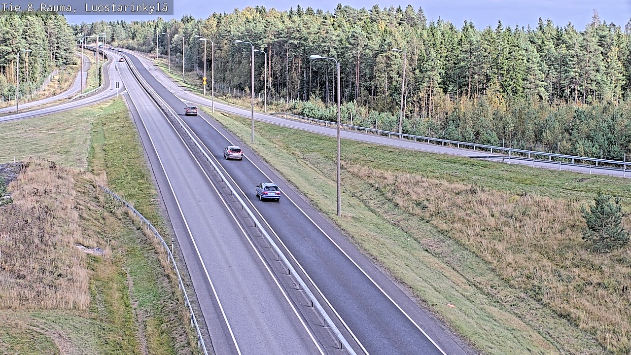 Kelikamerat Kuva Tie 8 Rauma, Luostarinkylä, Rauma, Satakunta