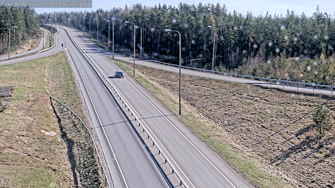 Kelikamerat Kuva Tie 8 Rauma, Luostarinkylä, Rauma, Satakunta