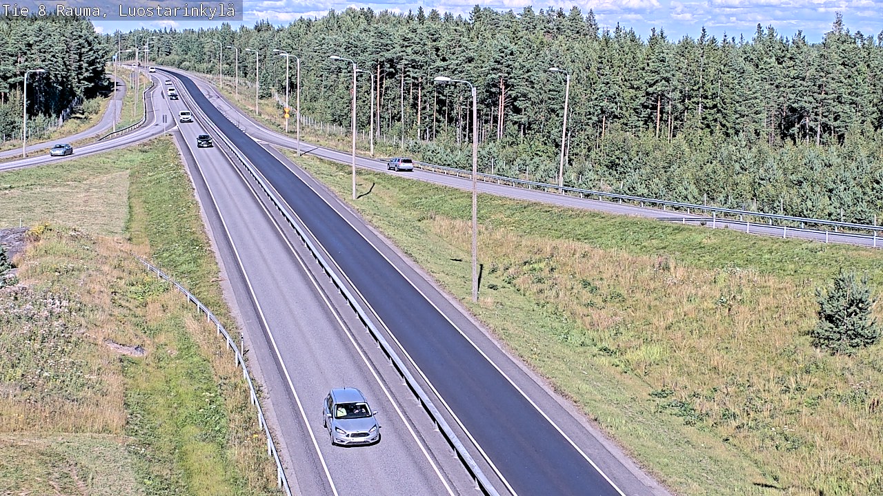 Kelikamerat Kuva Tie 8 Rauma, Luostarinkylä, Rauma, Satakunta