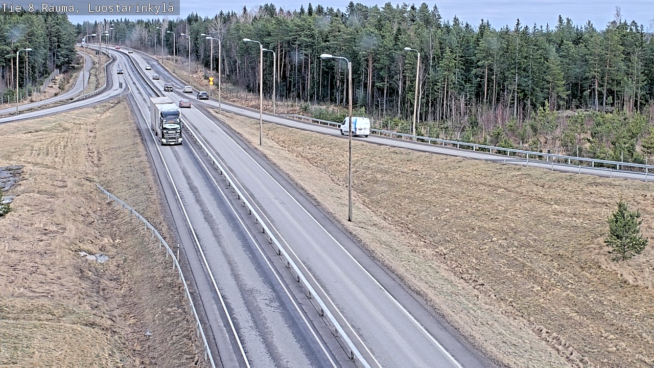 Kelikamerat Kuva Tie 8 Rauma, Luostarinkylä, Rauma, Satakunta