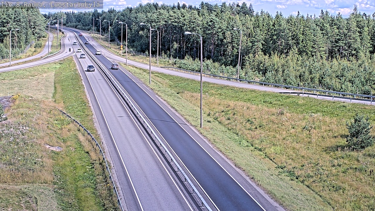 Kelikamerat Kuva Tie 8 Rauma, Luostarinkylä, Rauma, Satakunta