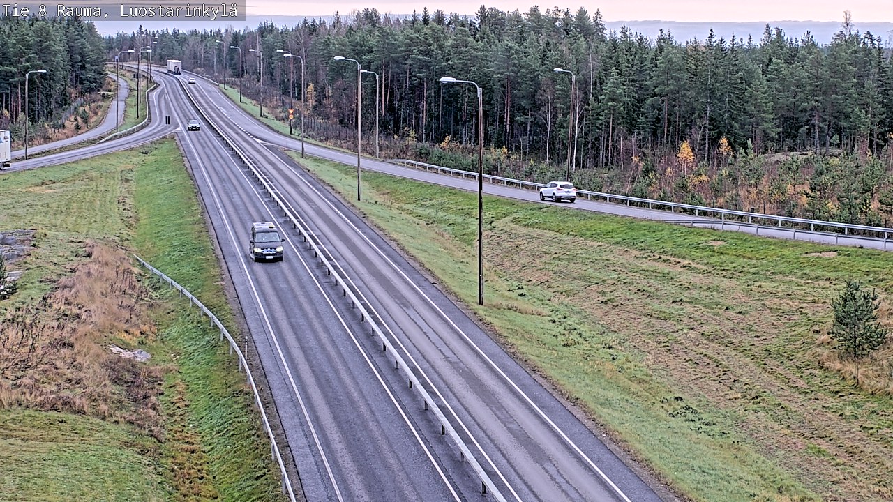 Kelikamerat Kuva Tie 8 Rauma, Luostarinkylä, Rauma, Satakunta