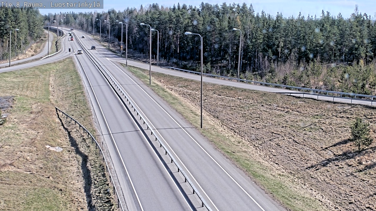 Kelikamerat Kuva Tie 8 Rauma, Luostarinkylä, Rauma, Satakunta