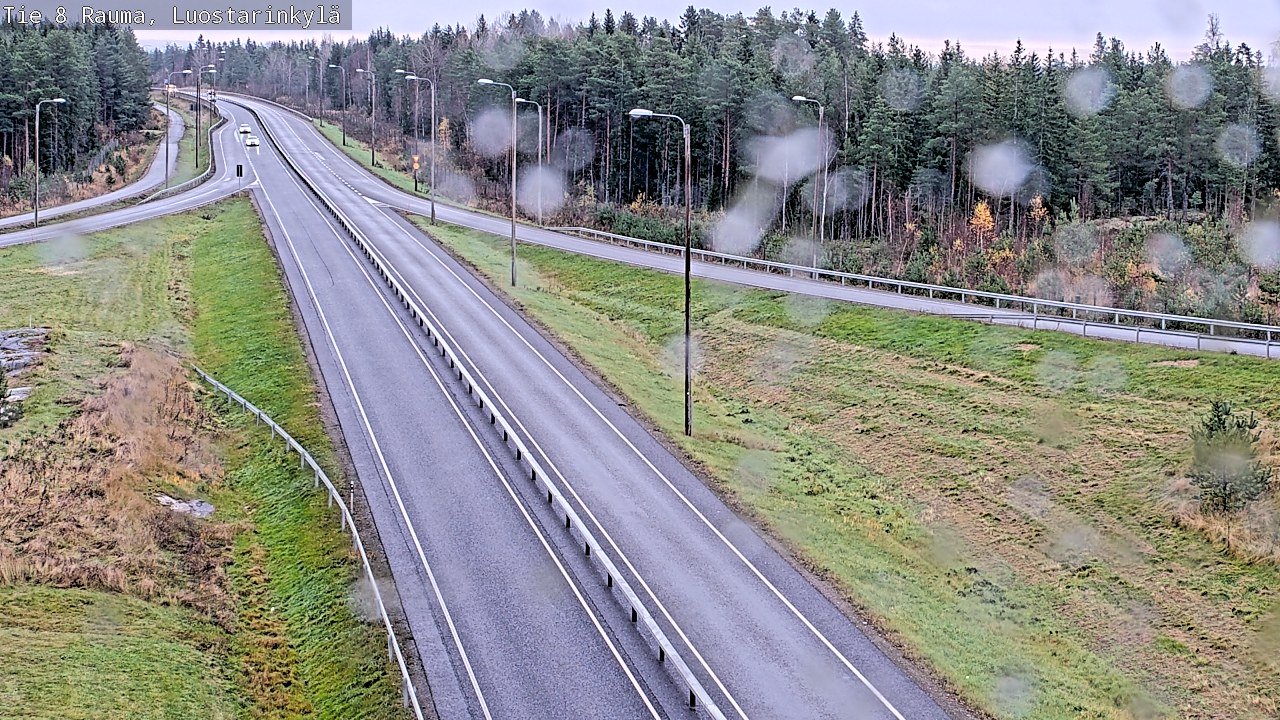 Kelikamerat Kuva Tie 8 Rauma, Luostarinkylä, Rauma, Satakunta