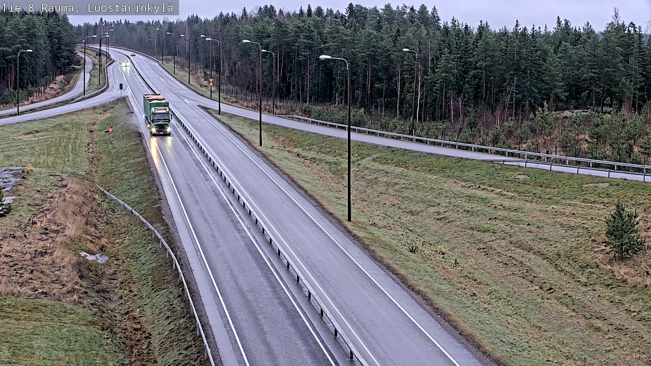 Kelikamerat Kuva Tie 8 Rauma, Luostarinkylä, Rauma, Satakunta