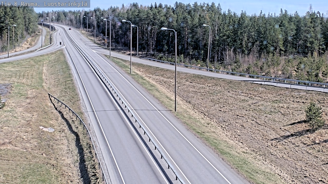 Kelikamerat Kuva Tie 8 Rauma, Luostarinkylä, Rauma, Satakunta