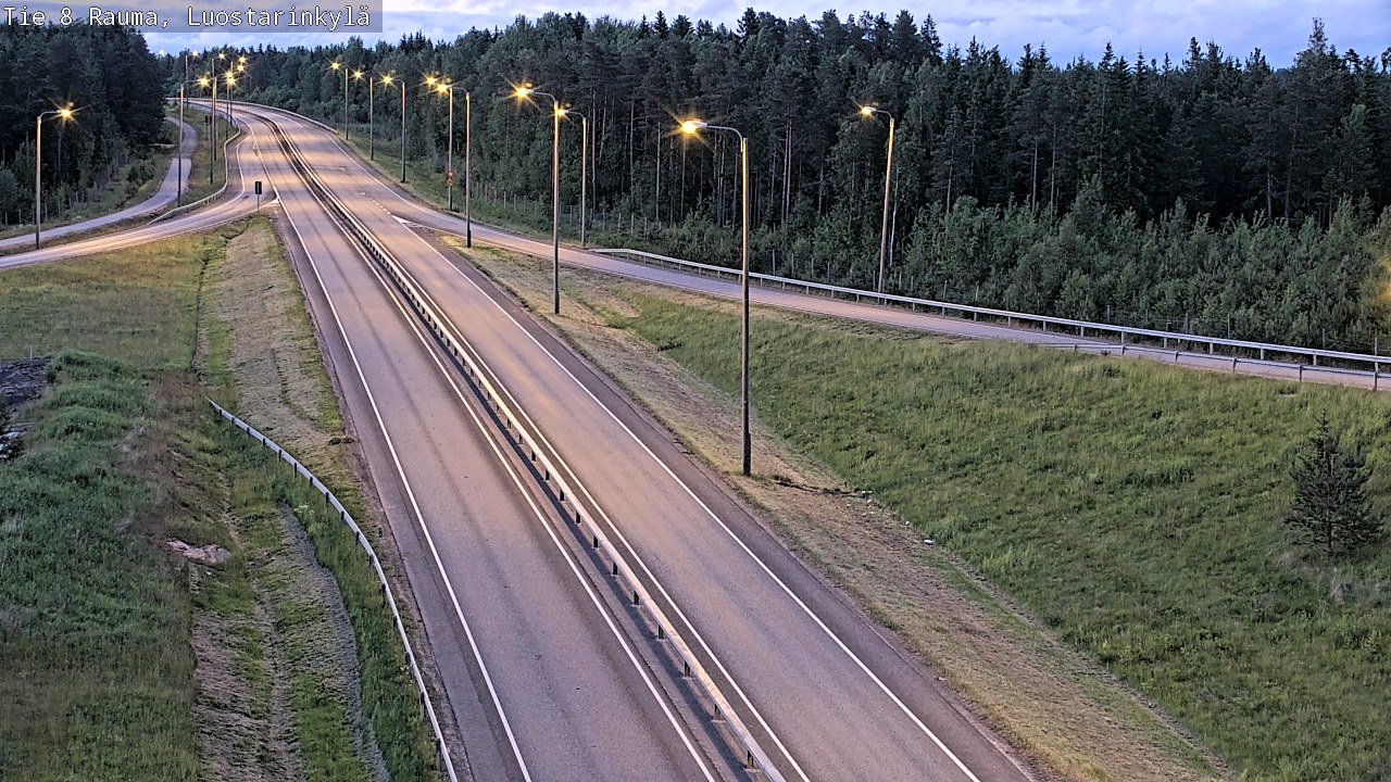 Kelikamerat Kuva Tie 8 Rauma, Luostarinkylä, Rauma, Satakunta