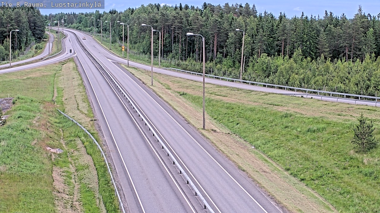 Kelikamerat Kuva Tie 8 Rauma, Luostarinkylä, Rauma, Satakunta