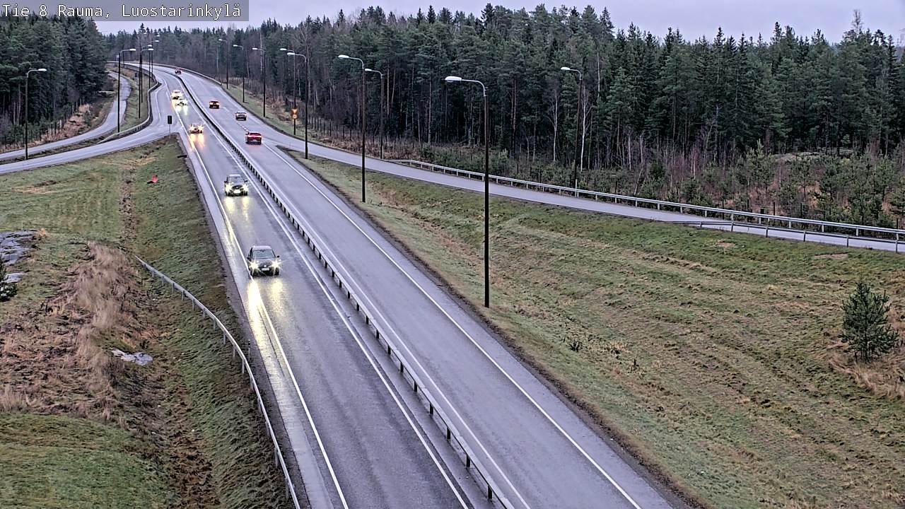 Kelikamerat Kuva Tie 8 Rauma, Luostarinkylä, Rauma, Satakunta