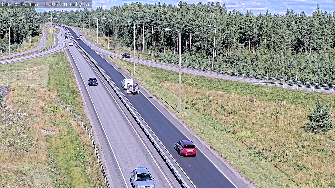 Kelikamerat Kuva Tie 8 Rauma, Luostarinkylä, Rauma, Satakunta