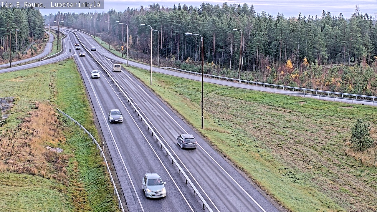 Kelikamerat Kuva Tie 8 Rauma, Luostarinkylä, Rauma, Satakunta