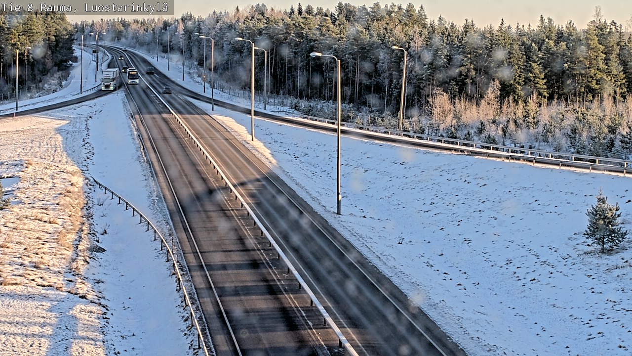 Kelikamerat Kuva Tie 8 Rauma, Luostarinkylä, Rauma, Satakunta
