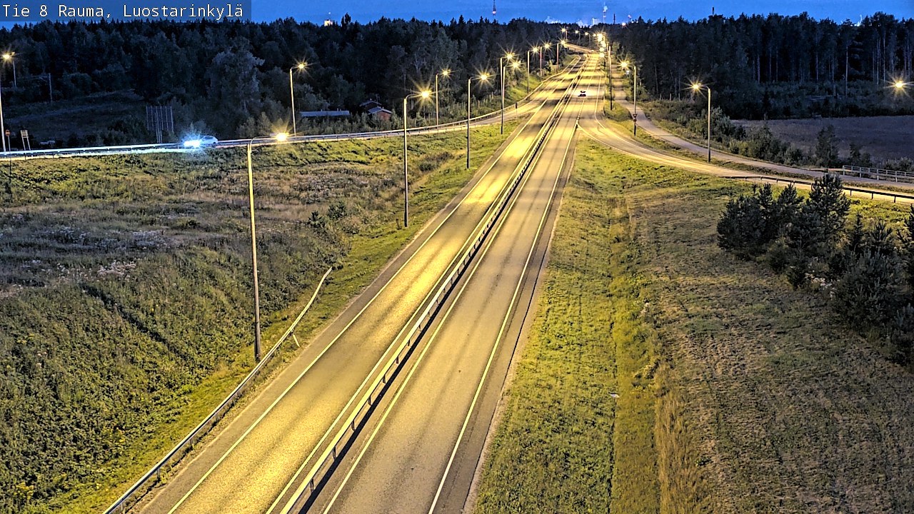 Kelikamerat Kuva Tie 8 Rauma, Luostarinkylä, Rauma, Satakunta