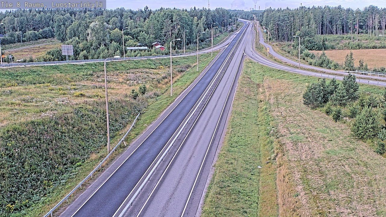 Kelikamerat Kuva Tie 8 Rauma, Luostarinkylä, Rauma, Satakunta