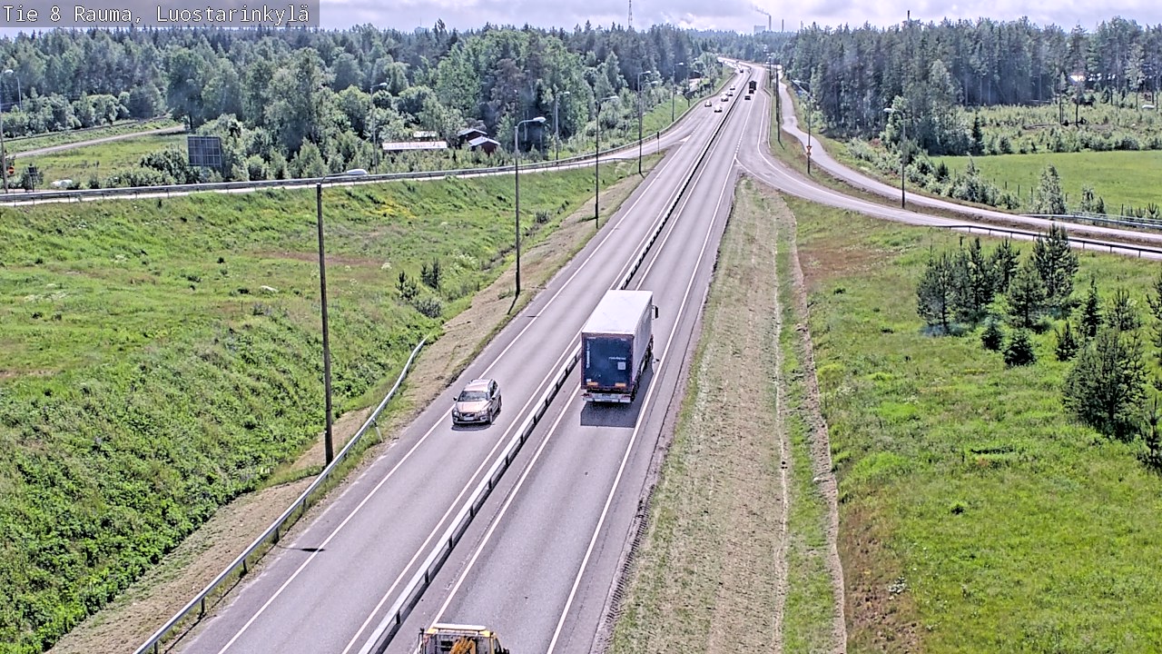 Kelikamerat Kuva Tie 8 Rauma, Luostarinkylä, Rauma, Satakunta