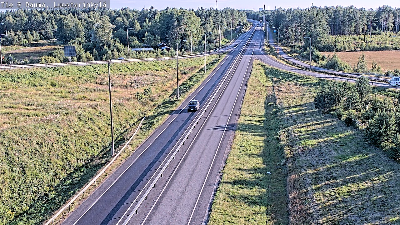 Kelikamerat Kuva Tie 8 Rauma, Luostarinkylä, Rauma, Satakunta