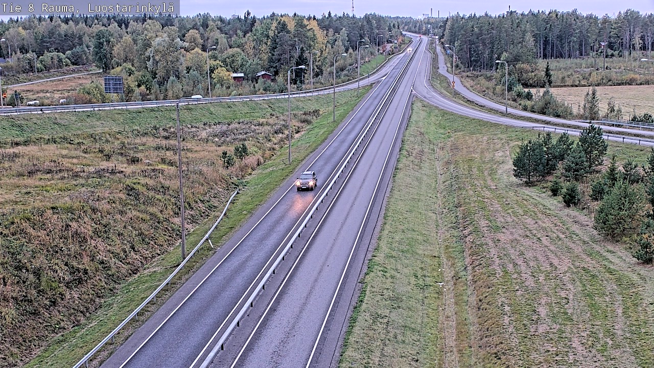 Kelikamerat Kuva Tie 8 Rauma, Luostarinkylä, Rauma, Satakunta
