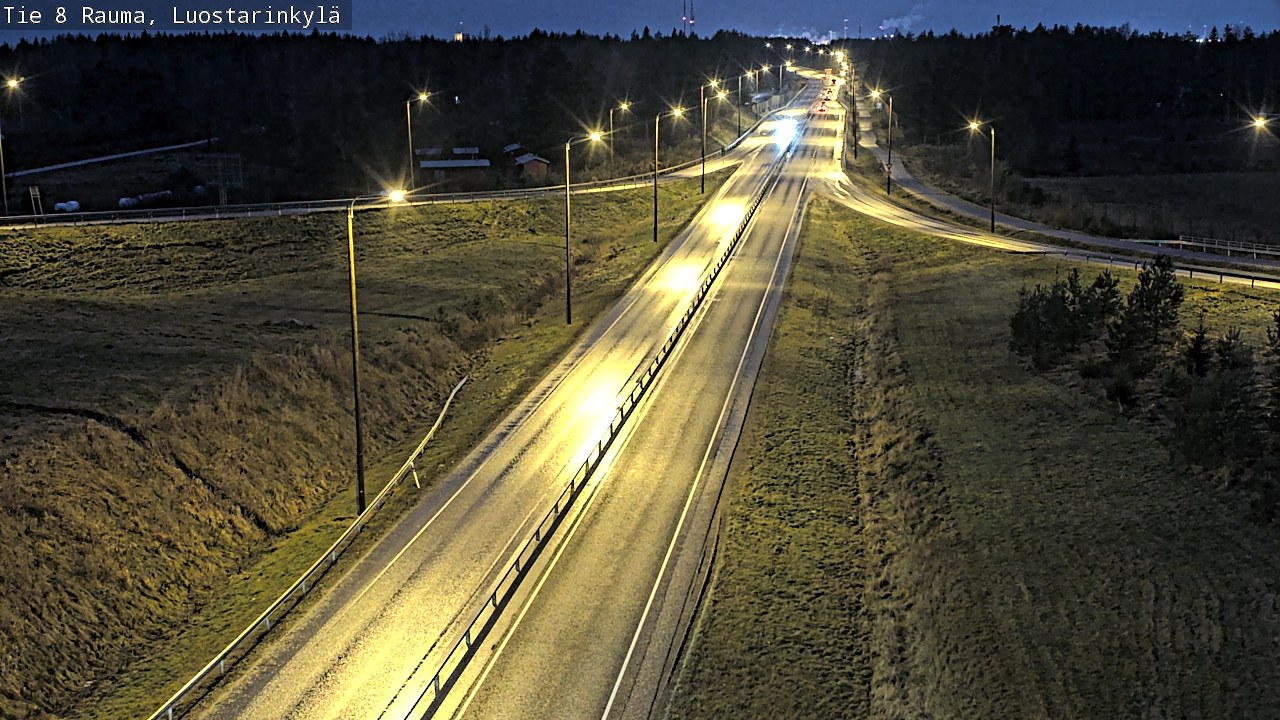 Kelikamerat Kuva Tie 8 Rauma, Luostarinkylä, Rauma, Satakunta