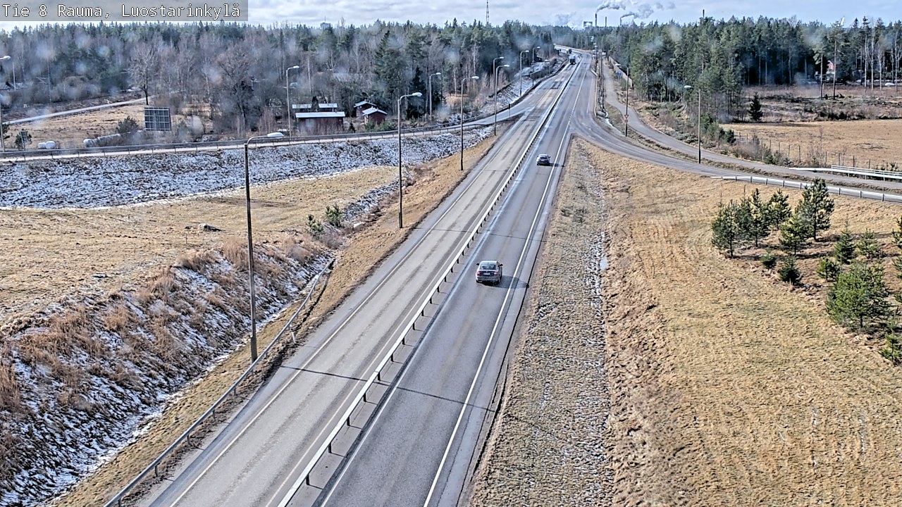 Kelikamerat Kuva Tie 8 Rauma, Luostarinkylä, Rauma, Satakunta