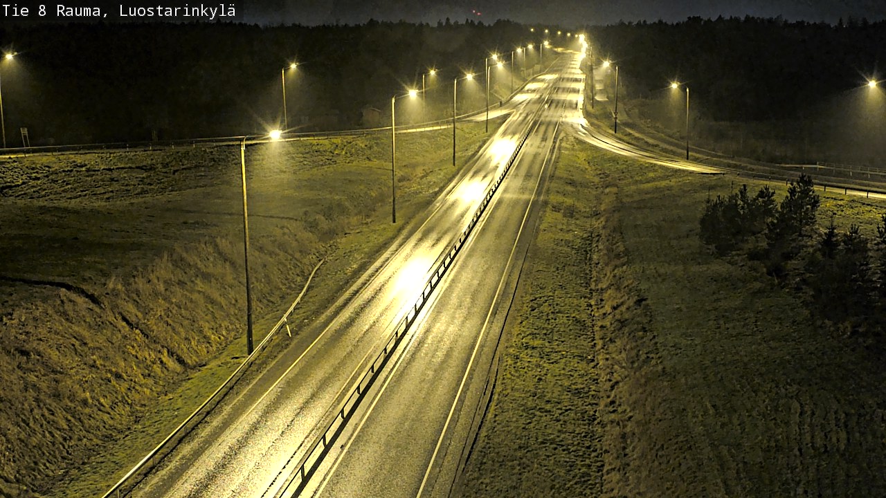 Weather Camera Image Road 8 Rauma, Luostarinkylä, Rauma, Satakunta