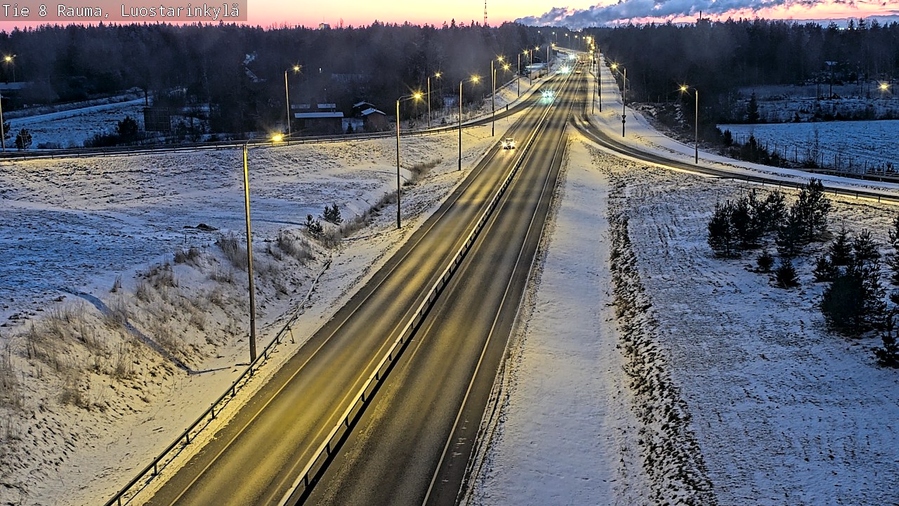 Kelikamerat Kuva Tie 8 Rauma, Luostarinkylä, Rauma, Satakunta