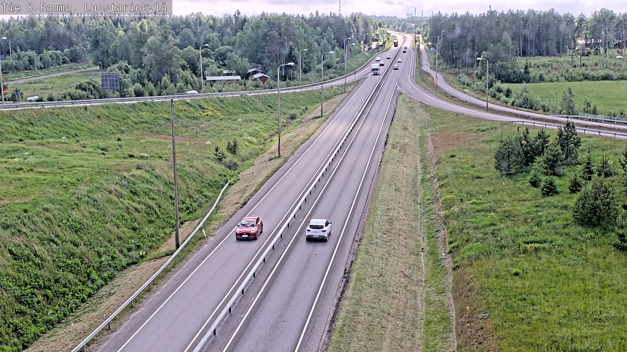 Kelikamerat Kuva Tie 8 Rauma, Luostarinkylä, Rauma, Satakunta