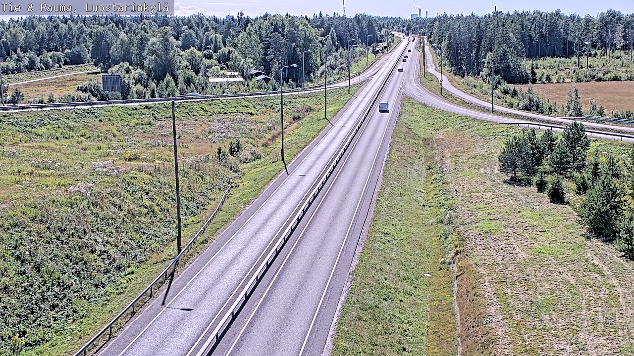 Kelikamerat Kuva Tie 8 Rauma, Luostarinkylä, Rauma, Satakunta