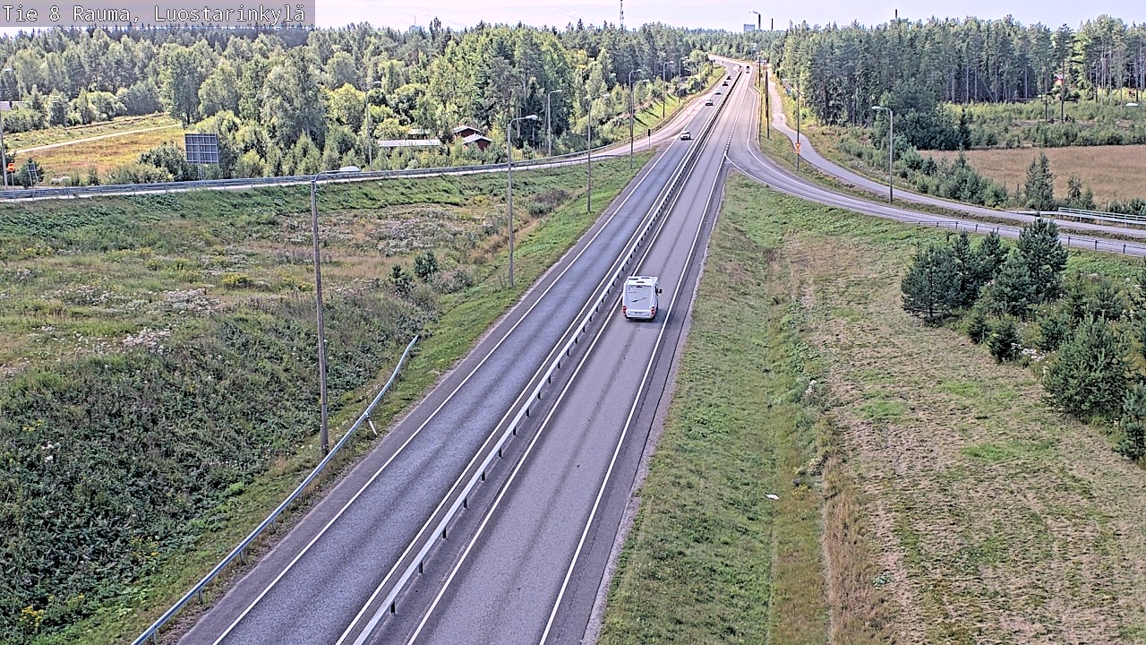 Kelikamerat Kuva Tie 8 Rauma, Luostarinkylä, Rauma, Satakunta