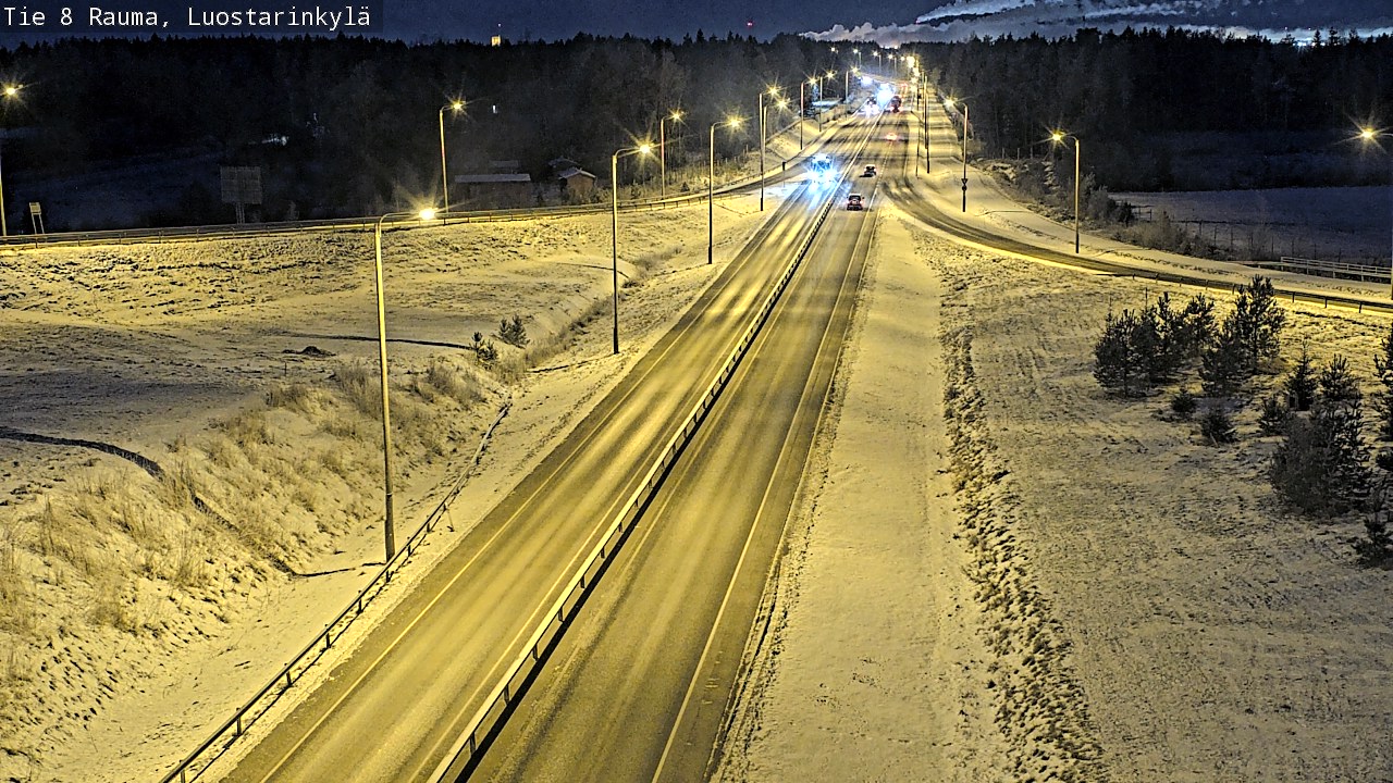 Kelikamerat Kuva Tie 8 Rauma, Luostarinkylä, Rauma, Satakunta