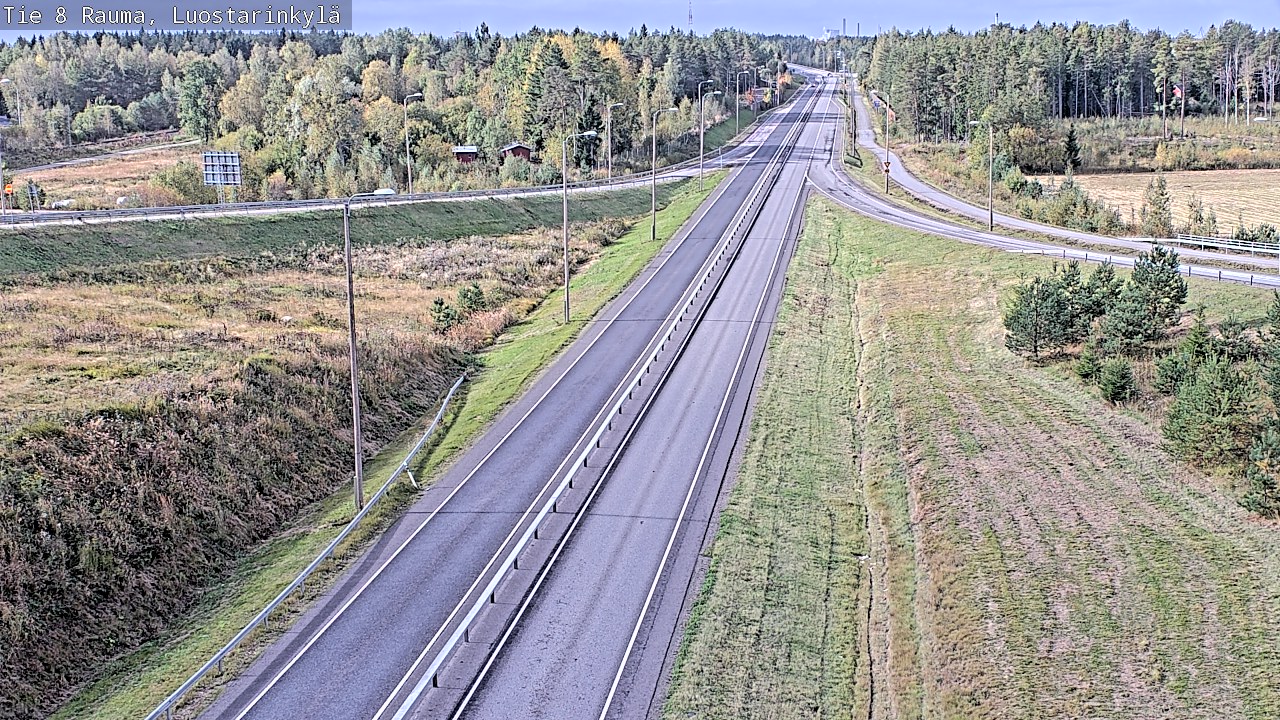 Kelikamerat Kuva Tie 8 Rauma, Luostarinkylä, Rauma, Satakunta