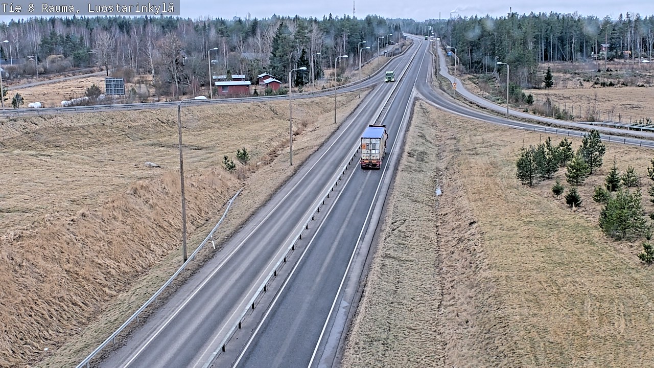 Kelikamerat Kuva Tie 8 Rauma, Luostarinkylä, Rauma, Satakunta