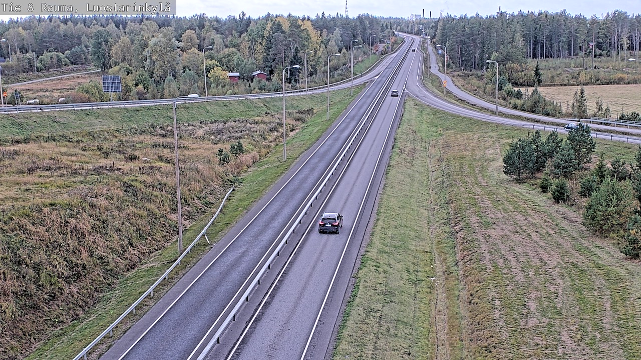 Kelikamerat Kuva Tie 8 Rauma, Luostarinkylä, Rauma, Satakunta
