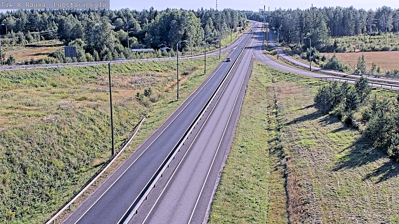 Kelikamerat Kuva Tie 8 Rauma, Luostarinkylä, Rauma, Satakunta