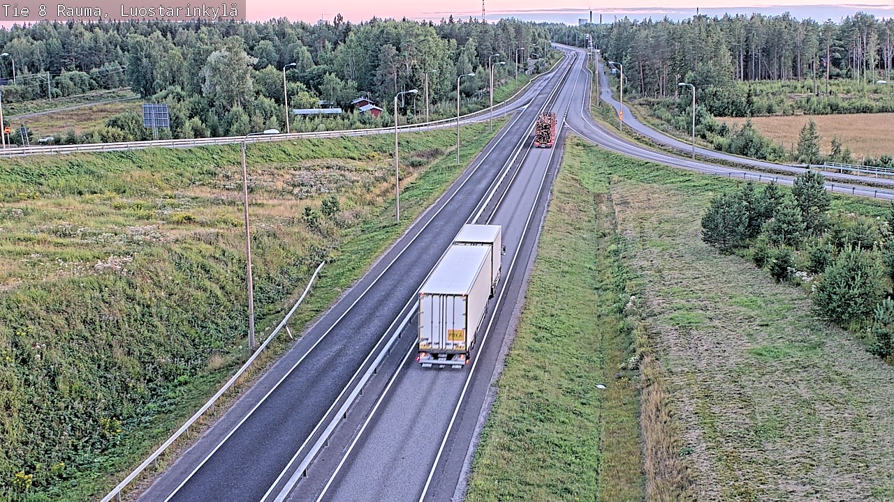 Kelikamerat Kuva Tie 8 Rauma, Luostarinkylä, Rauma, Satakunta