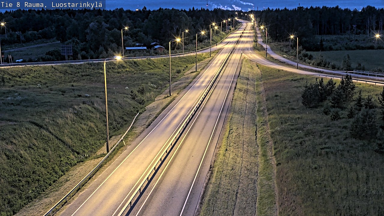 Kelikamerat Kuva Tie 8 Rauma, Luostarinkylä, Rauma, Satakunta