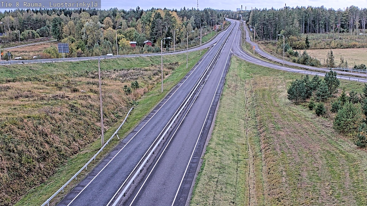 Kelikamerat Kuva Tie 8 Rauma, Luostarinkylä, Rauma, Satakunta